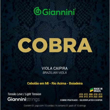 945e95be5508d0d41e4b4aef9ad19b1f.jpg Encordoamento Giannini para Viola Aço Leve GESVL Série Cobra - Imagem 1