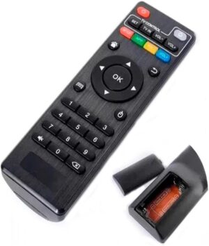 Controle remoto de TV Box, controle remoto de caixa superior fácil de usar confortável resistente alimentado por bateria - Imagem 7