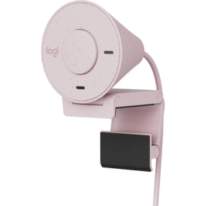 Câmera webcam Full HD, Brio 300, com microfone, Rose, Logitech - Imagem 8