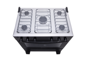 Fogão 5 Bocas Preto com Mesa Inox Atlas Mônaco Plus Bivolt - Imagem 6