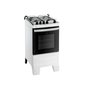 Fogão 4 Bocas Branco com Mesa Inox Atlas Agile Up Bivolt - Imagem 2