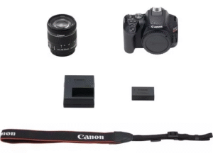 Câmera Canon EOS Rebel Kit SL3 com Lente 18-55mm IS STM DSLR cor preto - Imagem 5