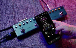 Pedaleira M-vave Tank-g Pedal De Guitarra Cor Verde-claro - Imagem 3