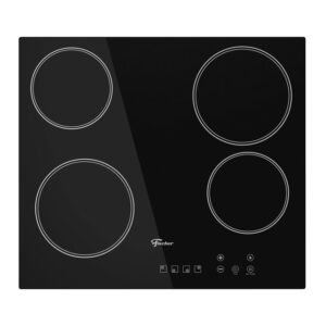 Cooktop Elétrico Fischer 4 Bocas com Touch Screen Vitrocerâmica 220V