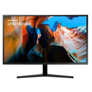 Monitor Samsung 31,5 Polegadas Ultra HD 4K VA UJ59 SRGB138 4MS Freesync Displayport 2X HDMI Headphone out, LU32J590UQLMZ