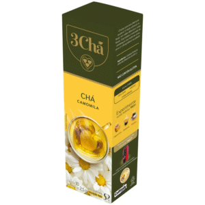 Cápsula de chá camomila, Compatível com Cafeteira Tres, 3 Tres corações - CX 10 UN - Imagem 2