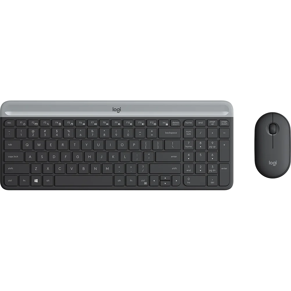 a343fbda5f3e581cb6cf6096b1e3c753.png Kit wireless (teclado/mouse) MK470 Logitech Grafite - Imagem 1