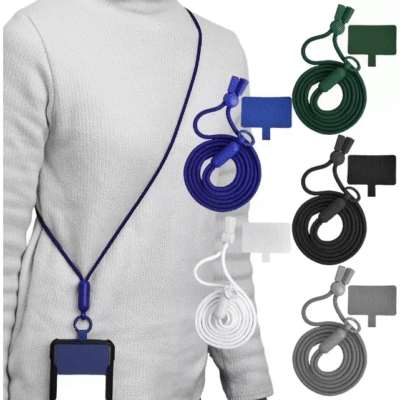 Cordao De Pescoco Para Celular Crossbody Diversas Cores