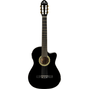 Violão Eletroacústico Harmonics GE-20 Nylon Preto - Imagem 2