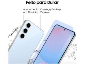 Smartphone Samsung Galaxy S24 FE 256GB 5G 8GB RAM Cinza 6,7" Câm. Tripla + Selfie 10MP - Imagem 7