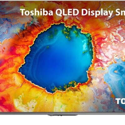 Smart TV QLED 55" 4K Toshiba 55C450NS Google TV 3 HDMI 2 USB Wi-Fi - TB035M