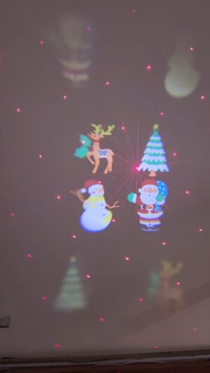 Laser Projetor De Led Natalino Decoração Natal Laser Refletor Maxbom - Imagem 3