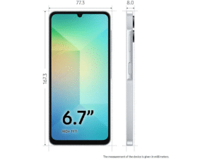 Smartphone Samsung Galaxy A06 128GB 4GB RAM Branco 6,7" Câm. Dupla + Selfie 8MP - Imagem 4