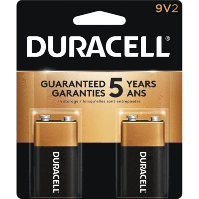 Bateria Alcalina 9v MN1604 (Cartela C/2 unidades) Duracell