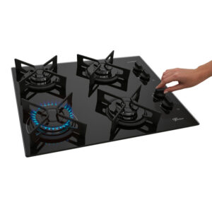 Cooktop a Gás Fischer 4 Bocas Fit Line Trempe Iron - Imagem 4