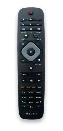 ac3af47f550628f1439e581a6c25ebf3.png Controle para TV Compatível Philips - Imagem 1