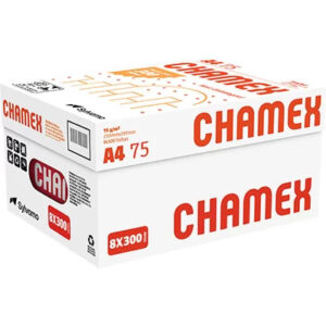 Papel Sulfite A4, 75g, 210mmx297mm, Alcalino, Chamex PT 300 FL - Imagem 2