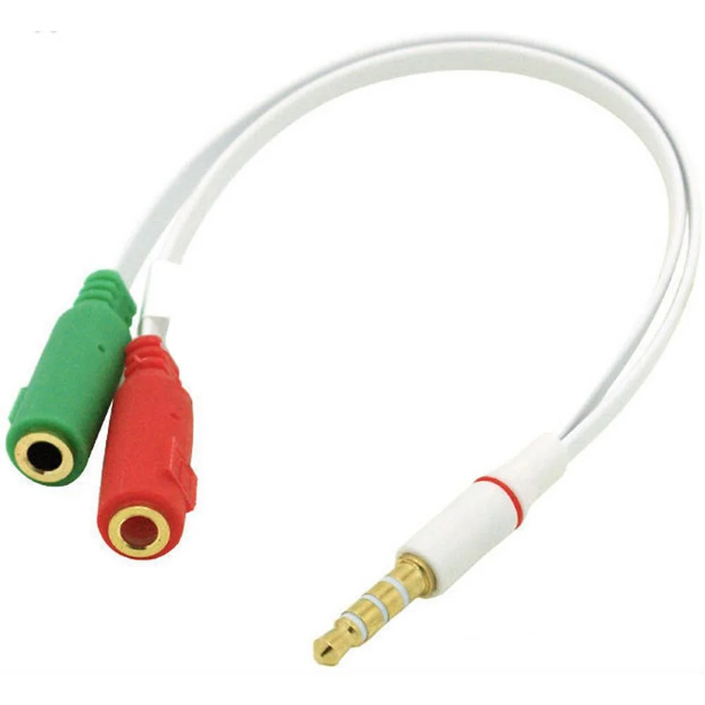 af3bd02b73aad2ce072942e391bd6490.png Cabo de áudio adaptador P2xP3 audio e fone (P3 para 2 P2 Femia) - Imagem 1