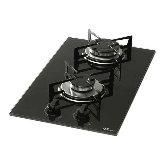 b175113ee21c44cb7cf5a908b35896d8.jpg Cooktop a Gás Fischer 2 Bocas Mesa Vidro Bivolt - Imagem 1