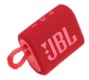Caixa de som Bluetooth JBL GO3 vermelha - Imagem 2