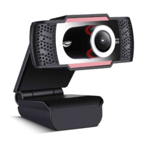 Web Cam Usb Full Hd 1080P Wb-100Bk Com Microfone Preto C3tech - Imagem 2