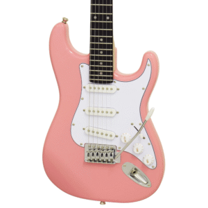 Guitarra Aria Pro II STG-Mini Kawaii Pink - Imagem 3