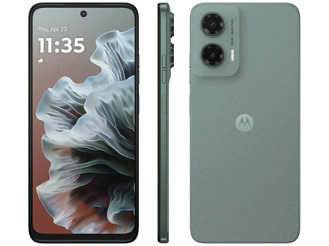 b3069140c1b32732f7ffa747eccfa0a7.png Smartphone Motorola Moto G35 256GB Cinza 5G 12GB RAM 5G 6,7" Câm. Dupla + Selfie 16MP - Imagem 1
