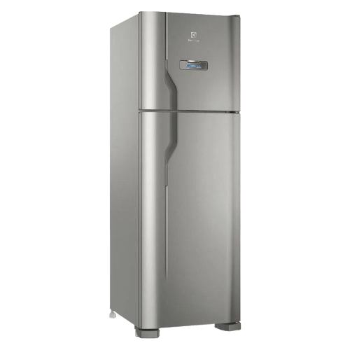b38839516171b9285e00daa80c3918b6.jpg Geladeira/Refrigerador Electrolux Frost Free - Duplex 371L DFX41 INOX 220 VOLTS - Imagem 1