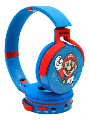 Fone De Ouvido Super Mário Bros Sem Fio Bluetooth