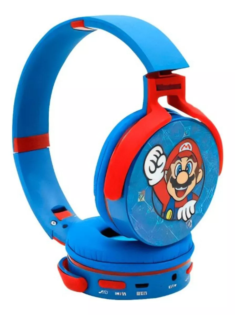 b680ad111217e3bb0044305e43c7a397.png Fone De Ouvido Super Mário Bros Sem Fio Bluetooth - Imagem 1