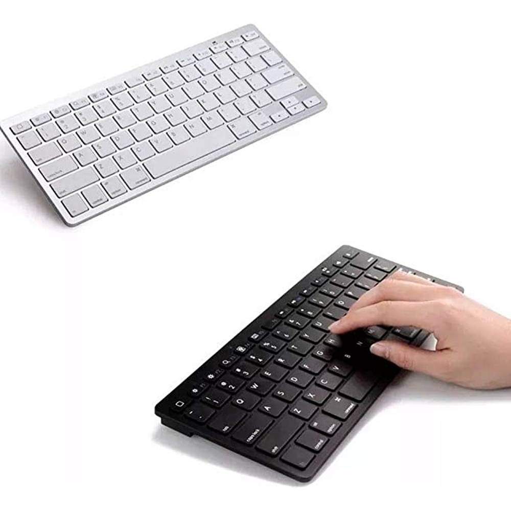 ba7c829dd6ad5396173f430f83d2f45a.jpg Mini Teclado Bluetooth Ley-174 Compatível Tablet, Celular, Ipad - Imagem 1