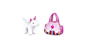 Pelúcia Cutie Handbags Unicórnio Rosa Multikids BR1711 - Imagem 2