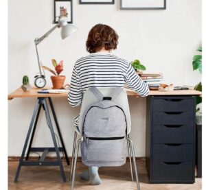 Mochila Keep Colors 15,6 Polegadas Cinza - BO432 - Imagem 6
