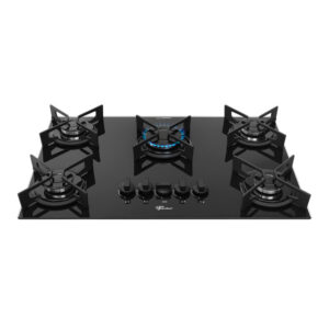 Cooktop a Gás Fischer 5 Bocas Fit Line Trempe Iron - Imagem 2