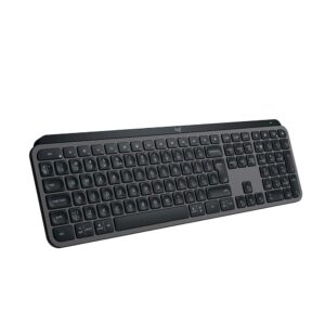 Teclado Sem Fio Logitech MX Keys S, Com Iluminação Inteligente, Bluetooth ou USB, Logi Bolt e Bateria Recarregável, Graf - Imagem 2
