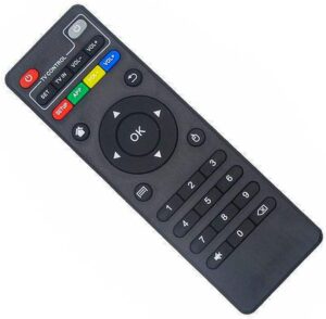 Controle remoto de TV Box, controle remoto de caixa superior fácil de usar confortável resistente alimentado por bateria - Imagem 4