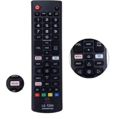 Controle para TV Compatível LG LE-7260