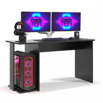 Mesa Gamer Computador Notebook Estudo Trabalho Cor Preto Valorant Rofemar Moveis