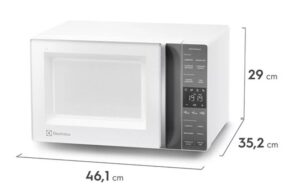 Micro-ondas Electrolux Efficient, 23 Litros, 4 Receitas, Branco - ME23B 220V - Imagem 6