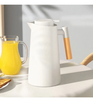 Garrafa Termica Nordica Para Cafe Cabo De Madeira 1l - Imagem 3