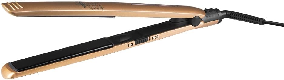 c4fa4416f1f1f9141019572111962a77.jpg Prancha Modeladora Cerâmica Gold com Pontas Arredondadas Bivolt Multi - EB168 - Imagem 1