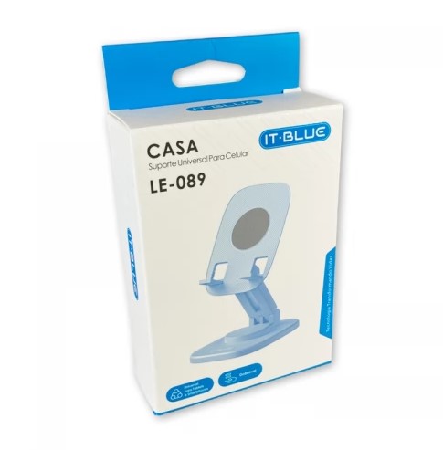 c70fa965aae9571b19bac93ee2b1d9b6.jpg Suporte Celular de Mesa LE-089 It Blue - Imagem 1