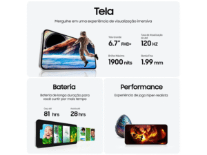 Smartphone Samsung Galaxy S24 FE 256GB 5G 8GB RAM Cinza 6,7" Câm. Tripla + Selfie 10MP - Imagem 8