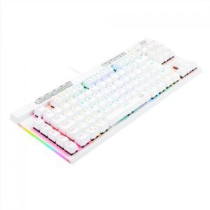 Teclado Mecânico Gamer Redragon K587 Magic-Wand Pro RGB, Switch Blue, White, ABNT, TKL, K587W-RGB-PRO (PT-BLUE) - Imagem 4