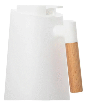 Garrafa Termica Nordica Para Cafe Cabo De Madeira 1l - Imagem 2