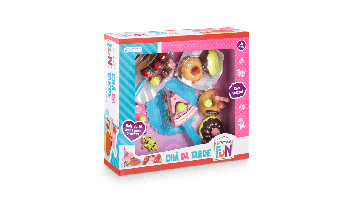 ccca20a3b8ee6d71c4610ee18edacbd2.jpg Chá da Tarde Creative Fun Multikids - BR642 - Imagem 1