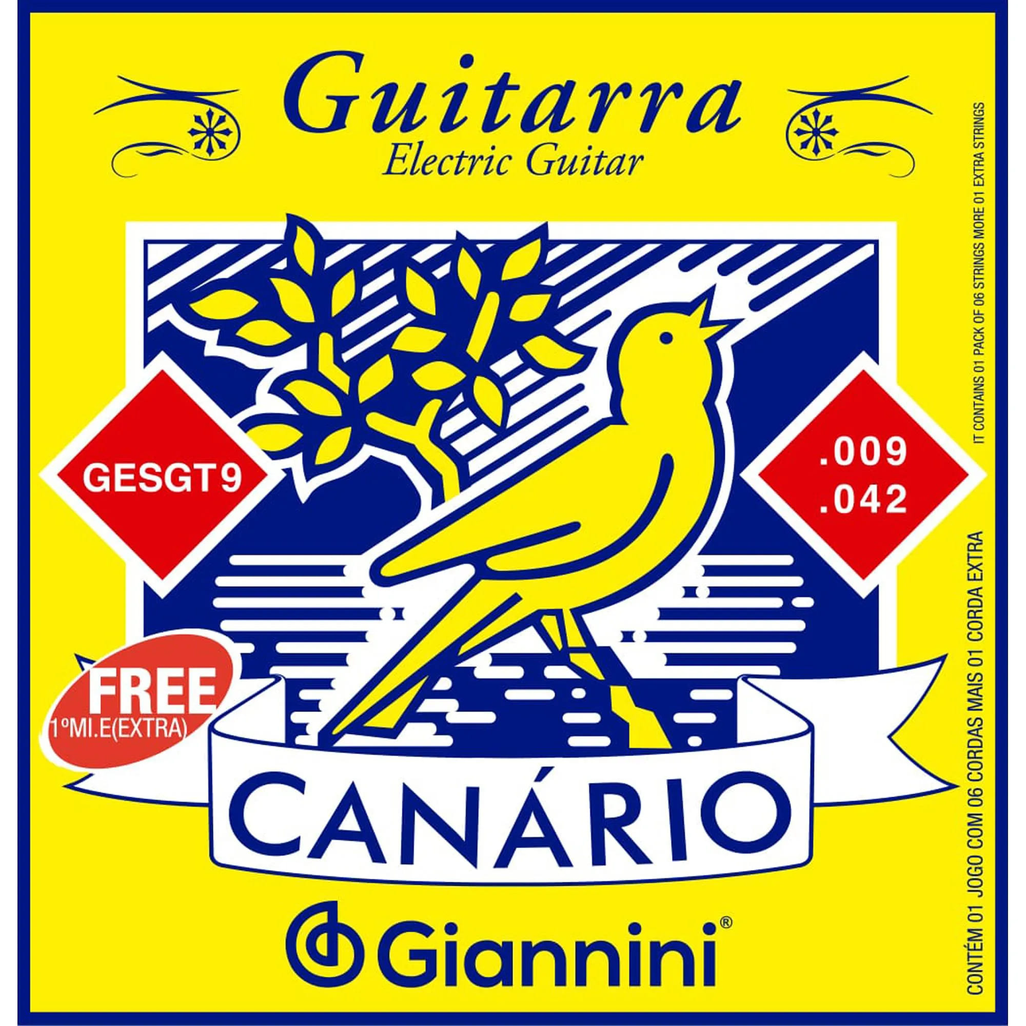 d15169793b4249c210648ddf00d4632b.jpg Encordoamento para Guitarra .009 Giannini GESGT9 - Imagem 1