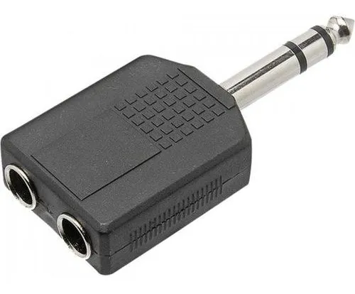 d358e87f657e11bc709ae7f65f0f3f94.png Adaptador P10 Estéreo x 2 J10 Estéreo ADAP0023 Preto STORM - Imagem 1