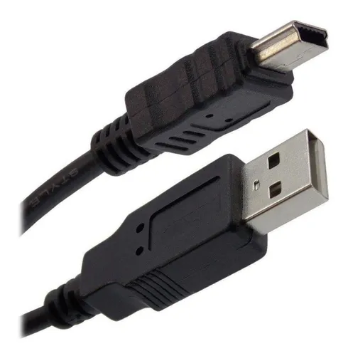 d3609457ef406ed96d45494169fa518f.webp Cabo Usb para Mini USB V3 Plus - Imagem 1
