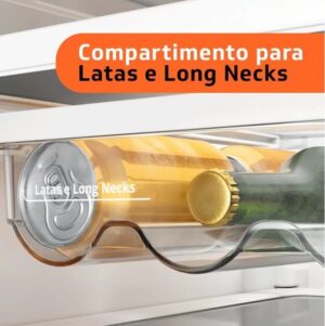 Geladeira Brastemp Frost Free Duplex 375L Inox Extrafrio - BRM44HK 220V - Imagem 10
